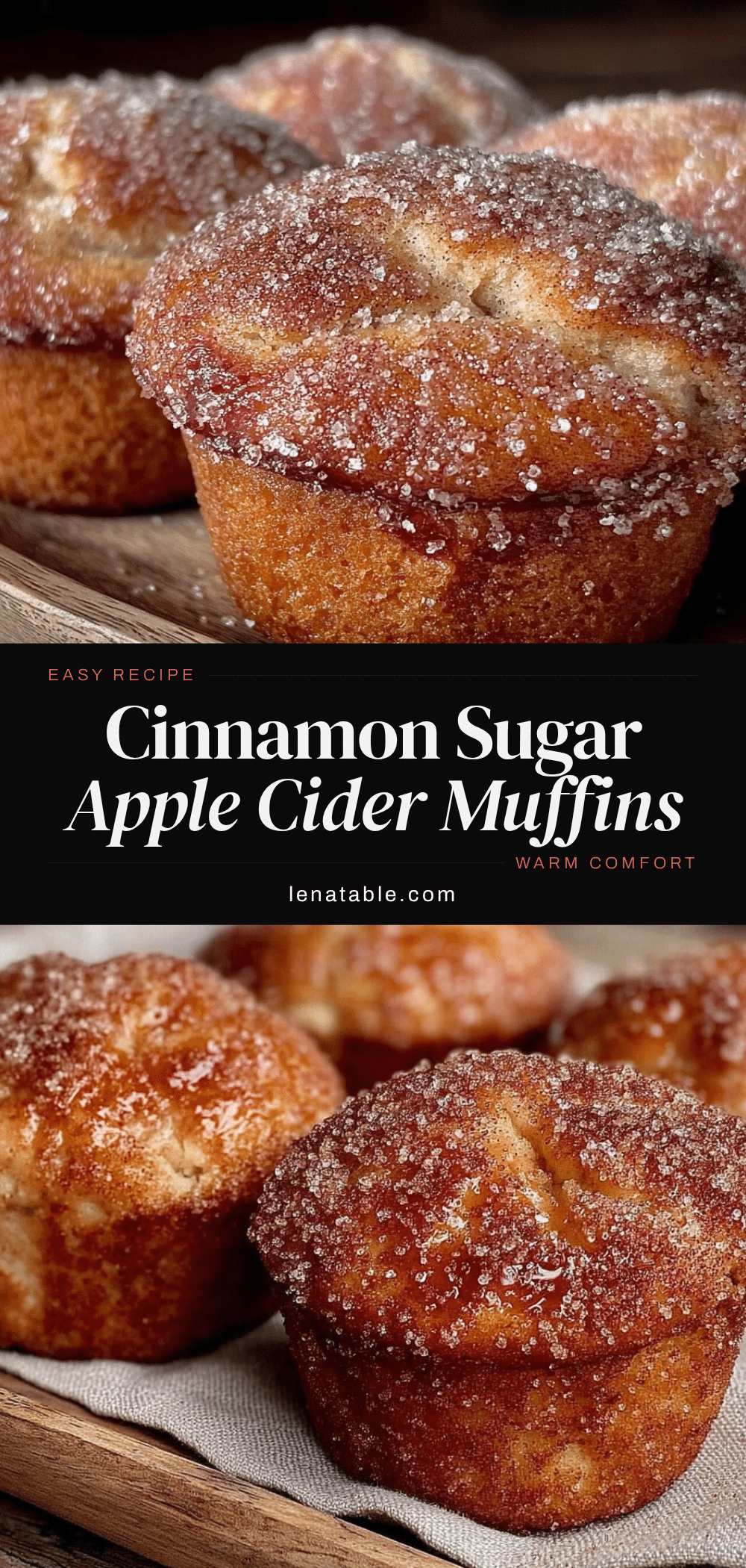 apple cider donut muffins recipe