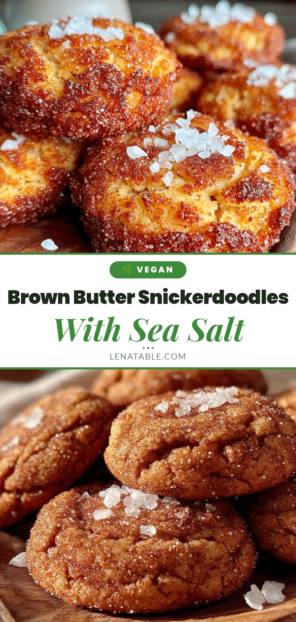 brown butter snickerdoodles recipe