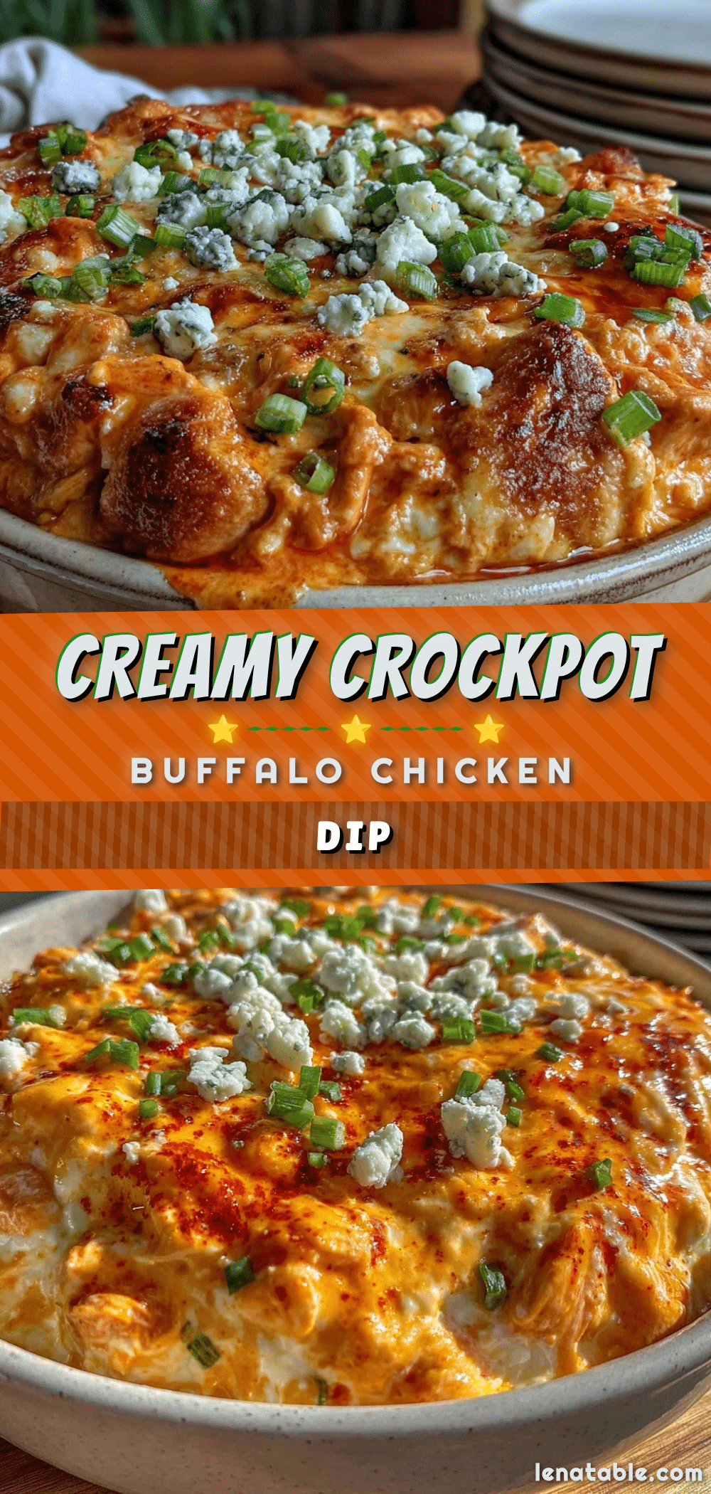 creamy buffalo chicken dip crockpot recipe recipe