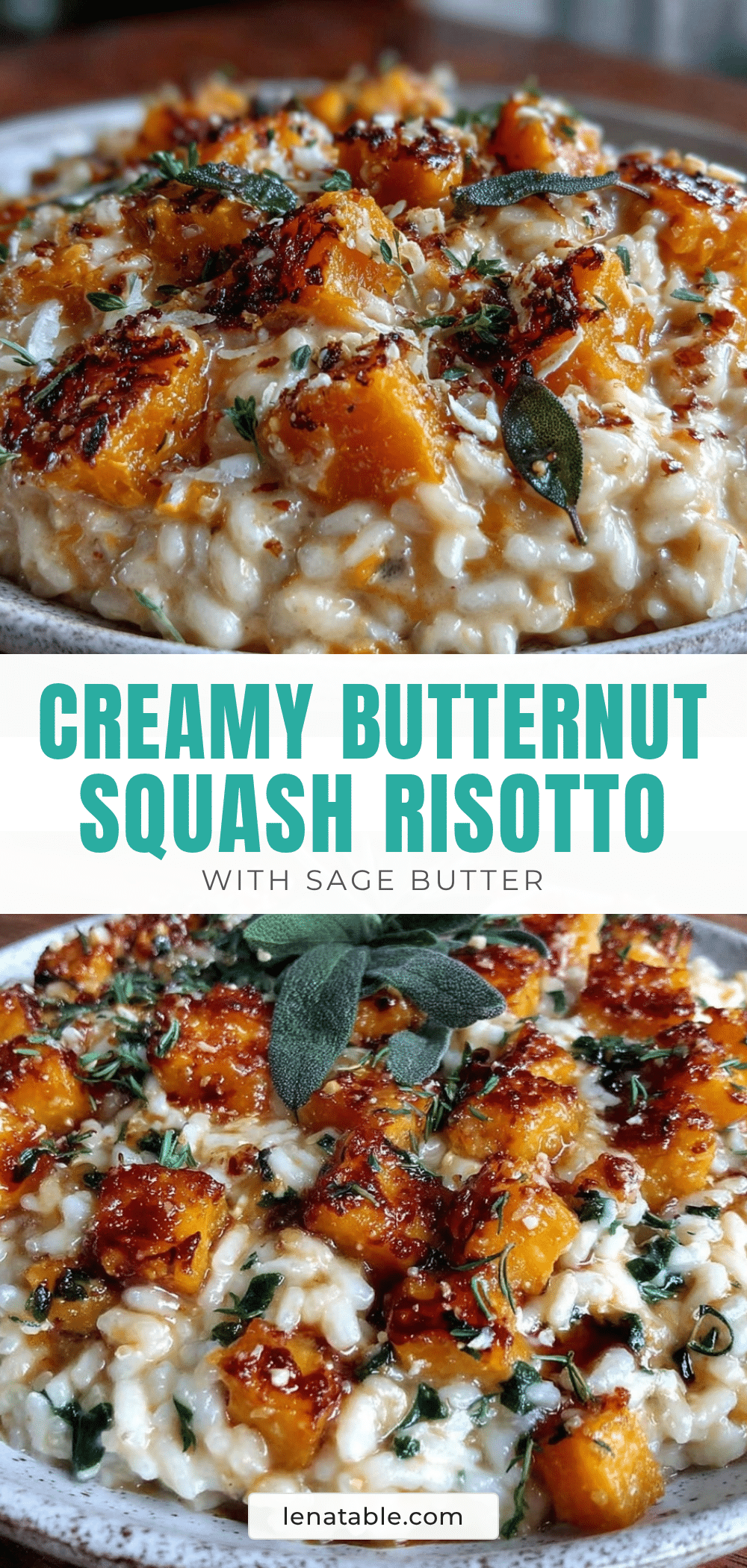 creamy butternut squash risotto recipe