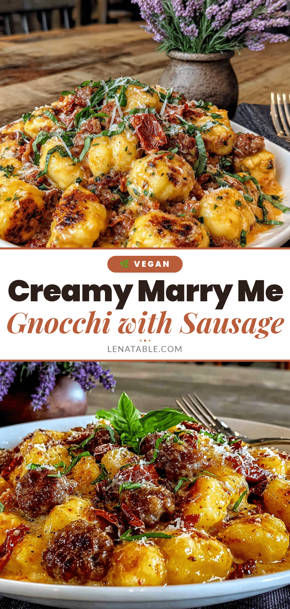 Creamy Marry Me Gnocchi with Sausage recipe