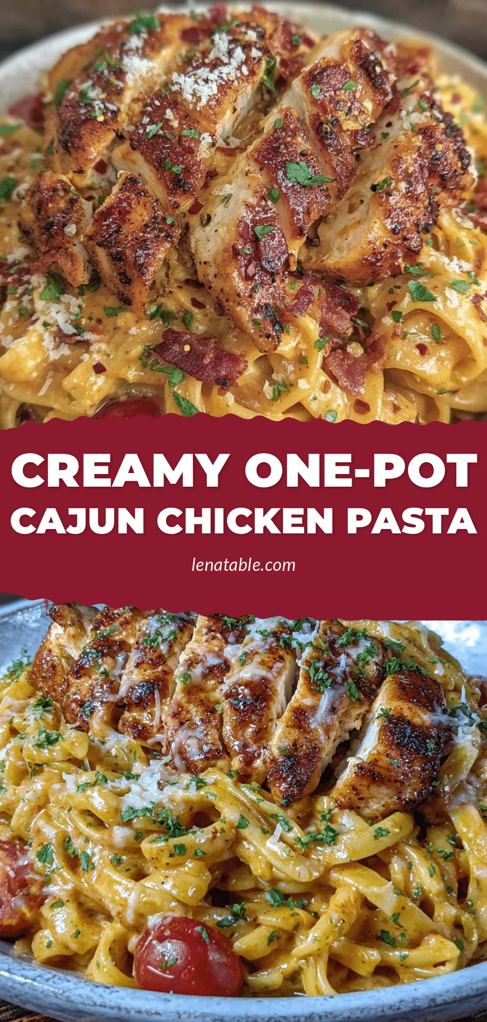 creamy one-pot cajun chicken pasta recipe