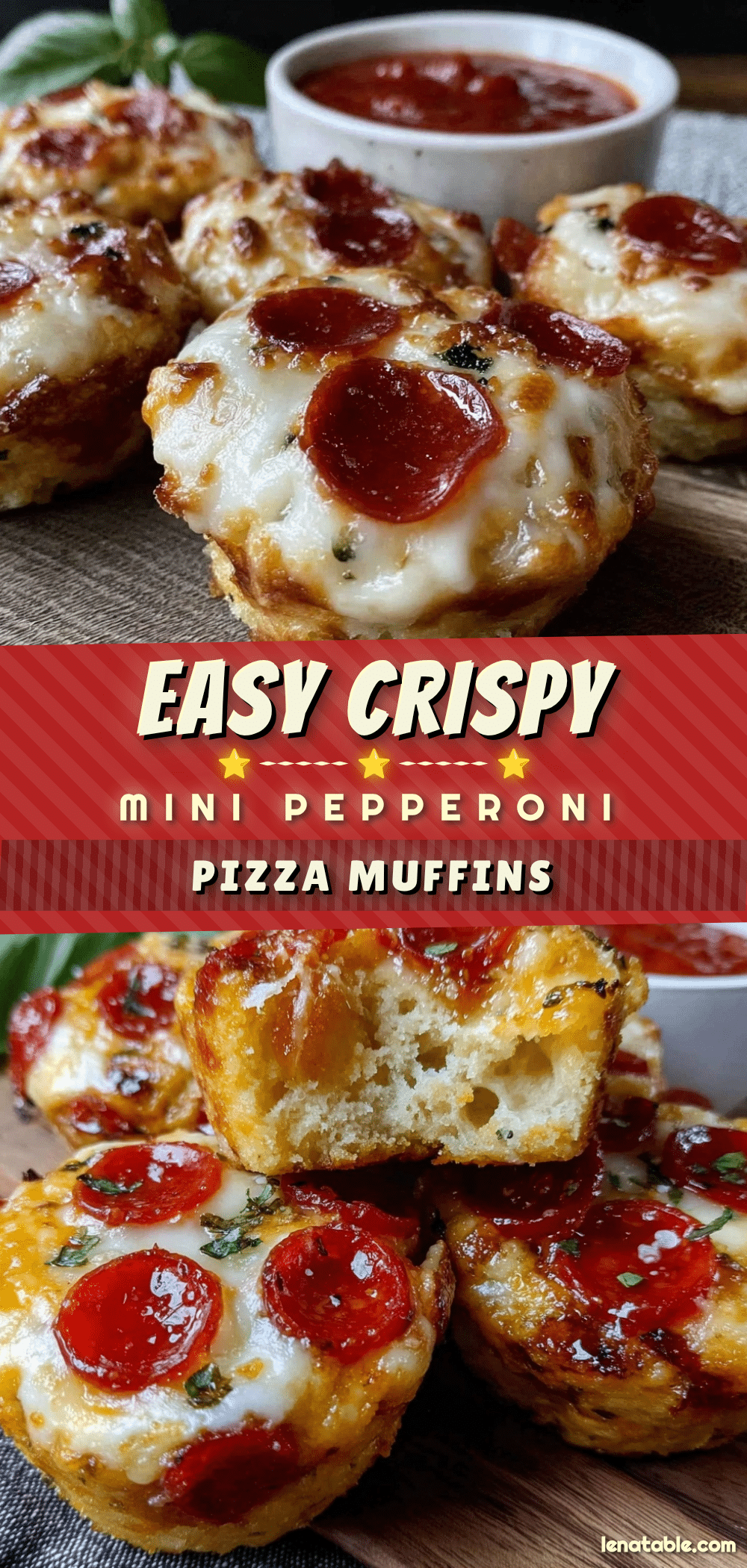 mini pepperoni pizza muffins recipe