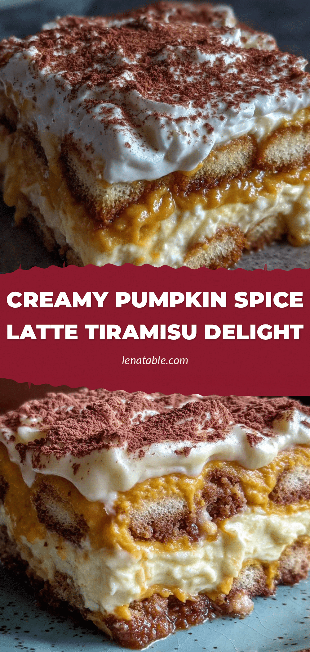 pumpkin spice latte tiramisu recipe
