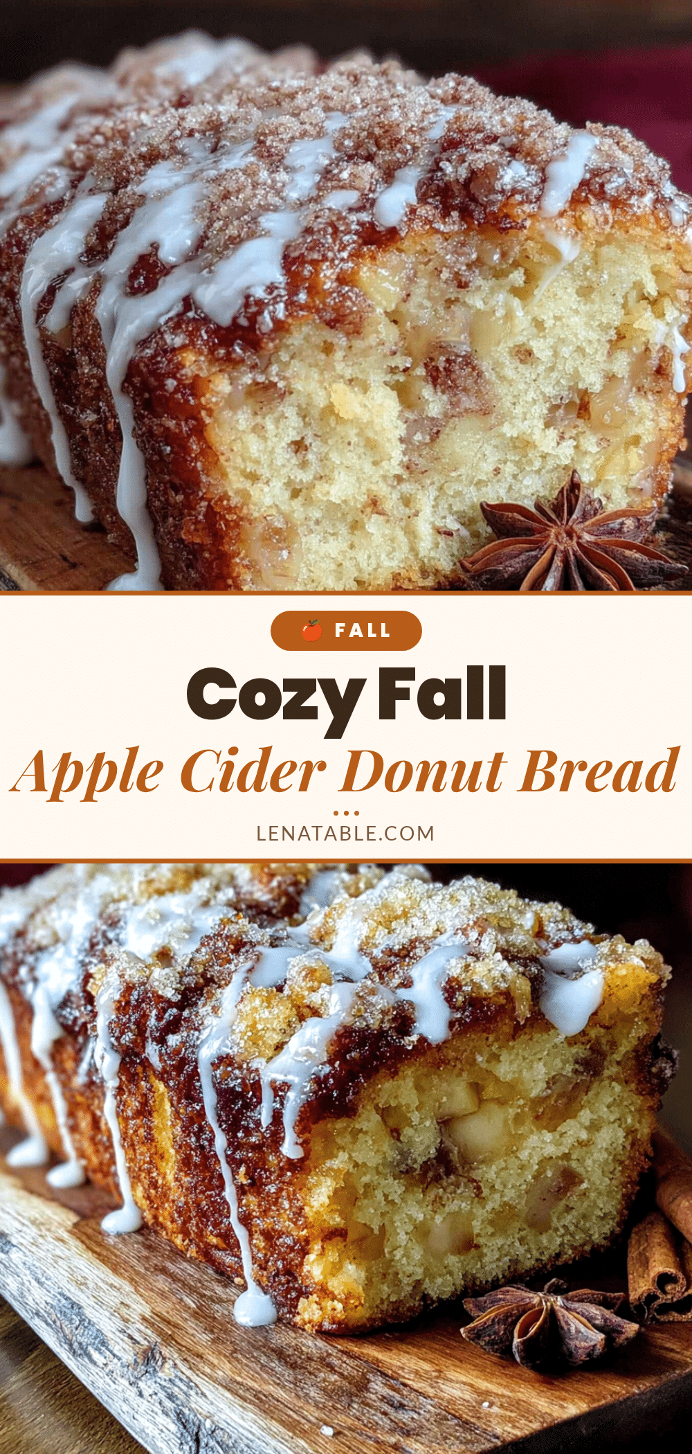 apple cider donut bread recipe