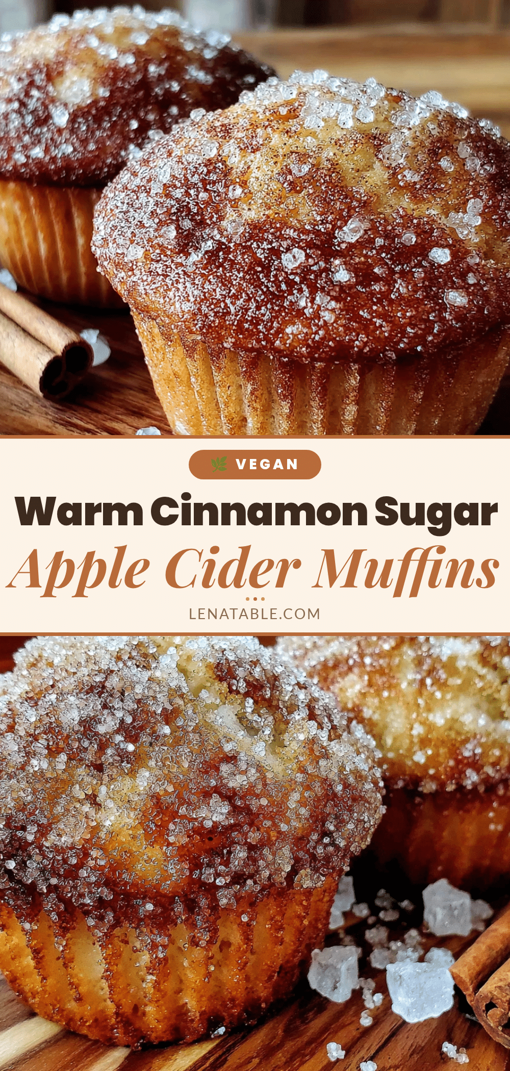 apple cider donut muffins recipe