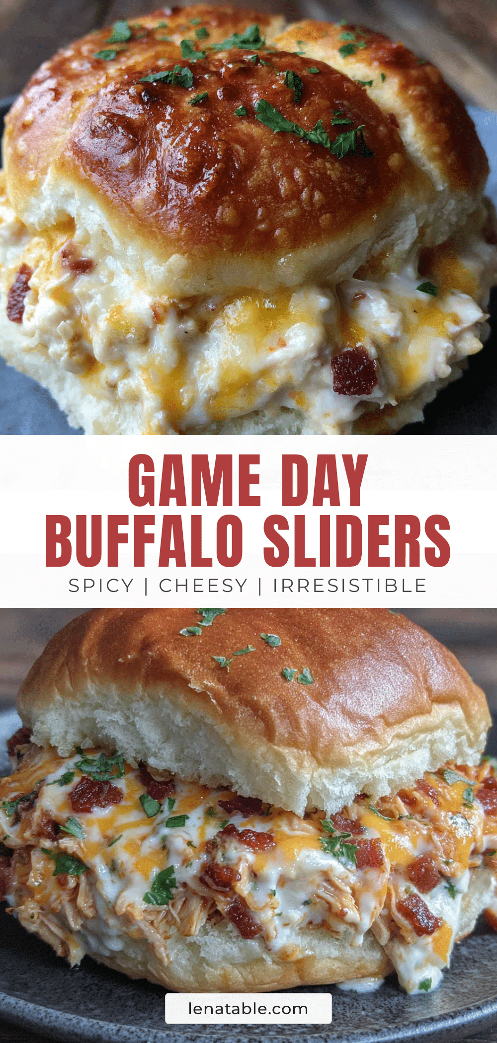 buffalo chicken dip stuffed sliders recipe