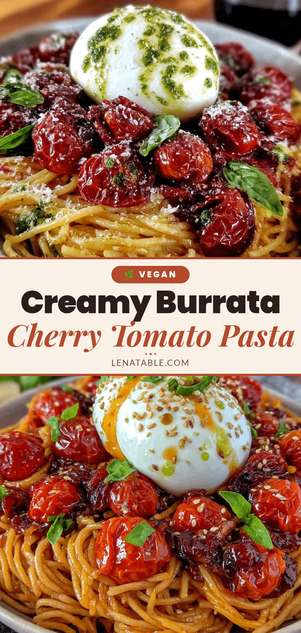 burrata cherry tomato confit pasta recipe