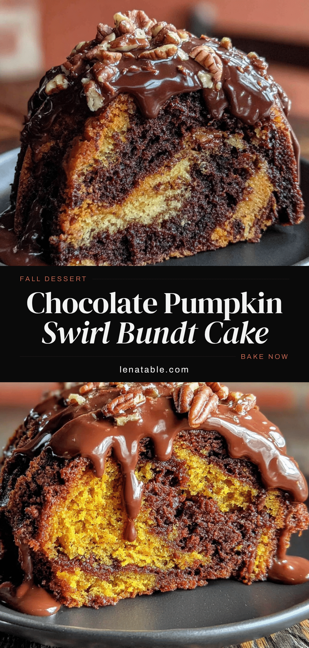 chocolate pumpkin bundt cake recipe