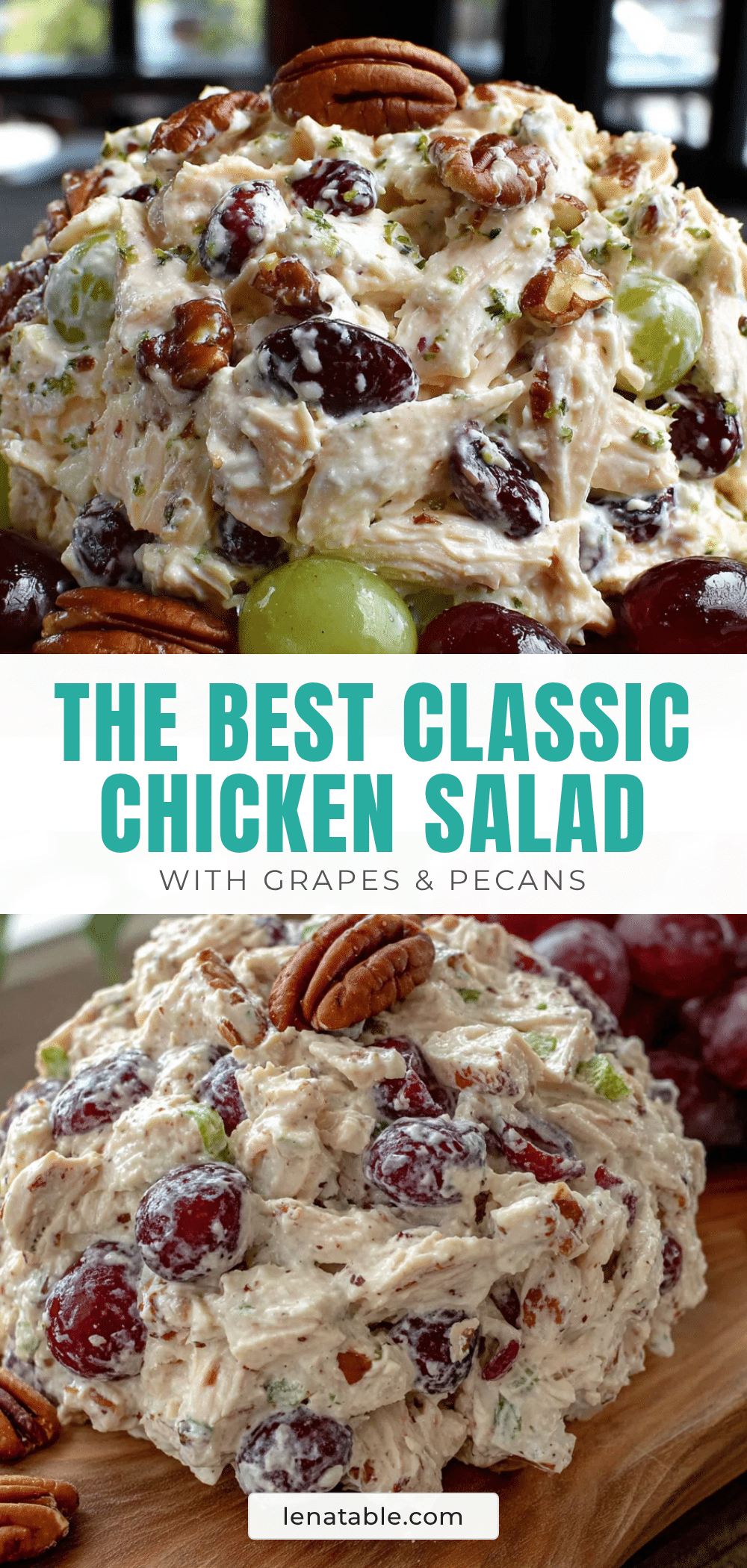 classic chicken salad with grapes and pecans recipe