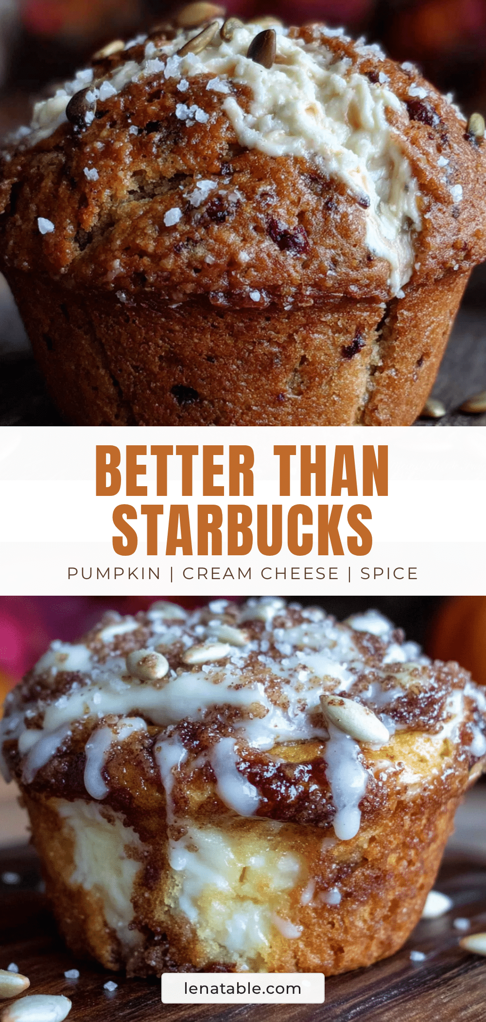copycat starbucks pumpkin cream cheese muffins recipe