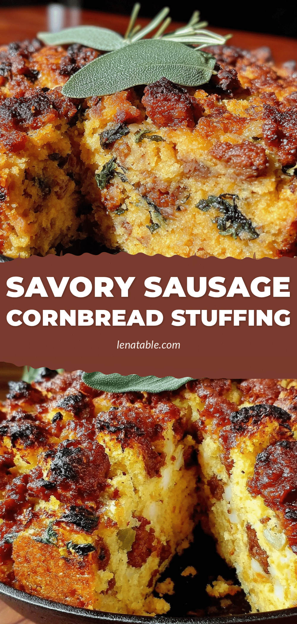 cornbread stuffing with sausage and sage recipe