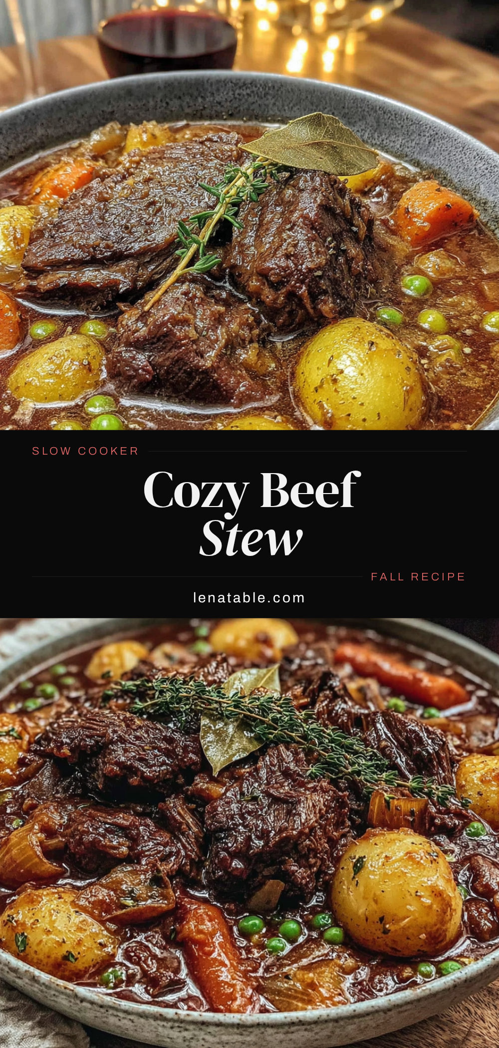 cozy slow cooker beef stew recipe