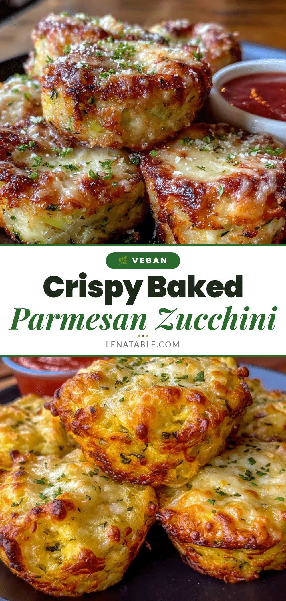 crispy baked zucchini tots recipe