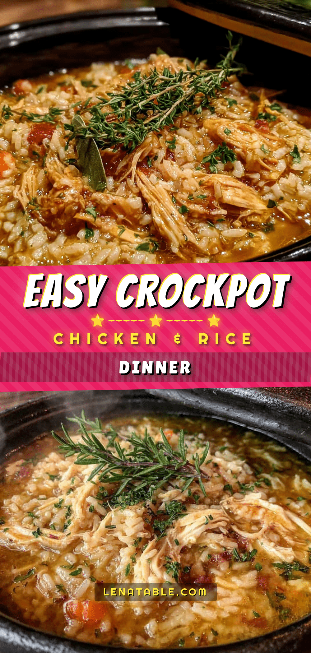 crockpot chicken and rice recipe