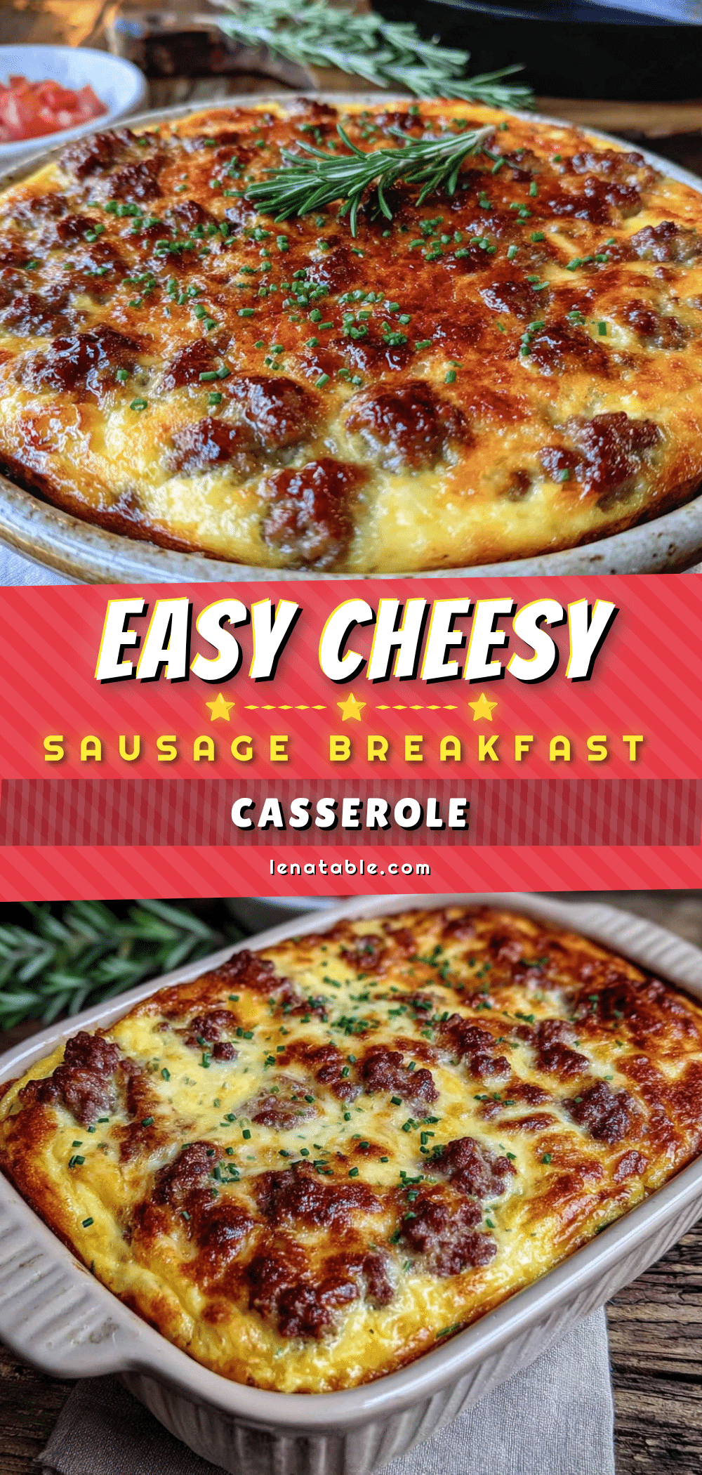 crustless breakfast casserole with sausage and cheese recipe