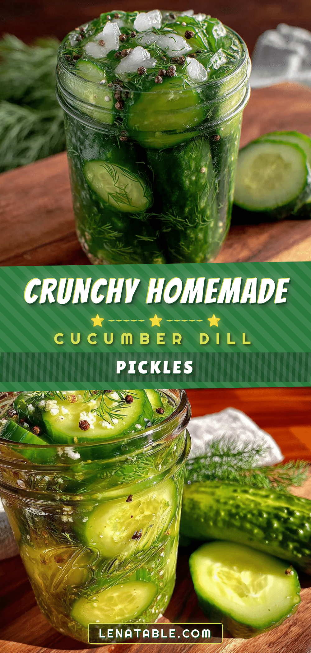 cucumber dill pickles recipe