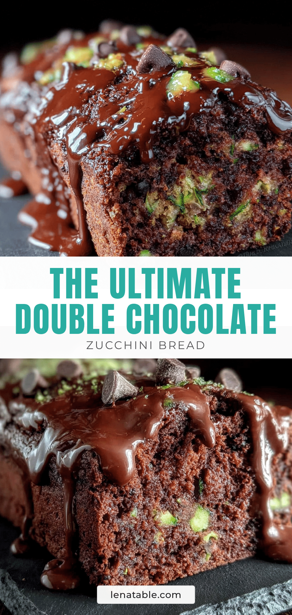 double chocolate zucchini bread recipe