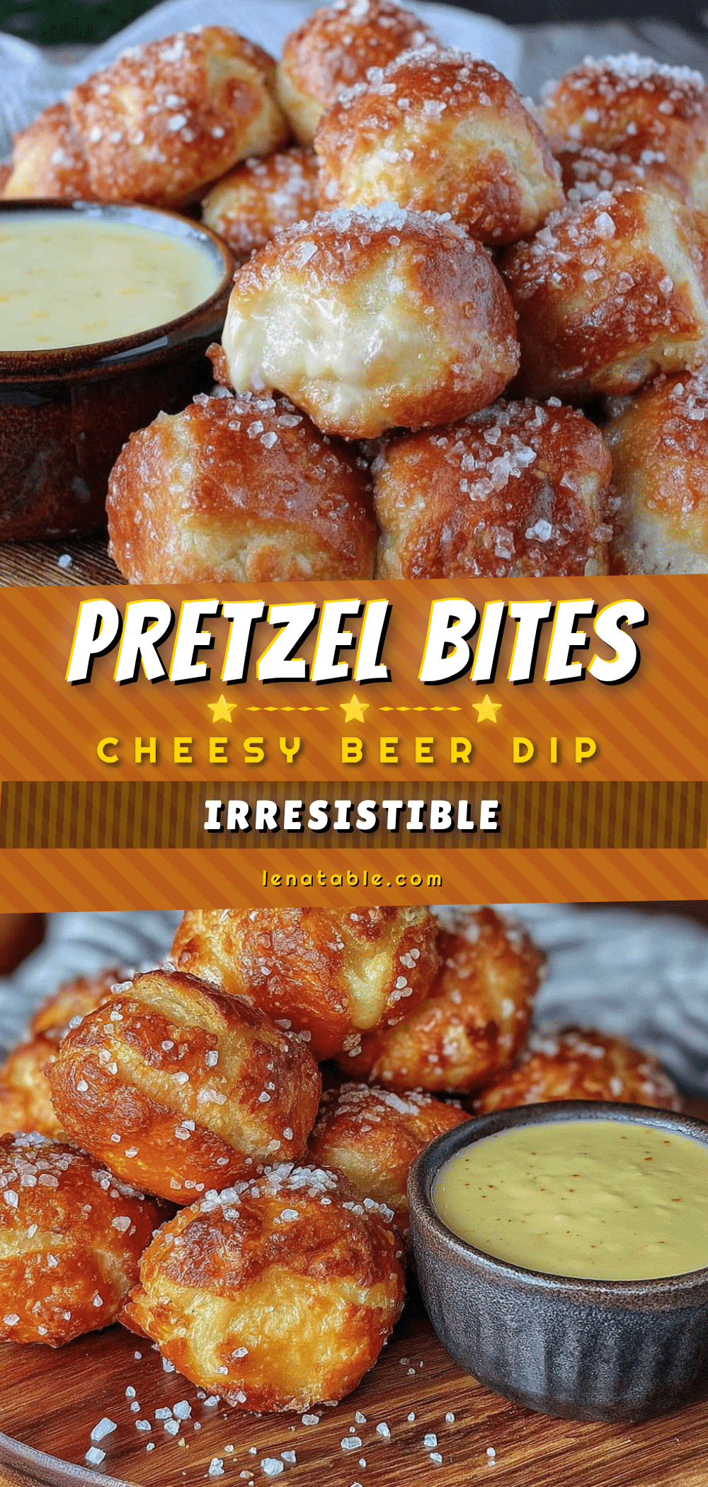 German soft pretzel bites recipe