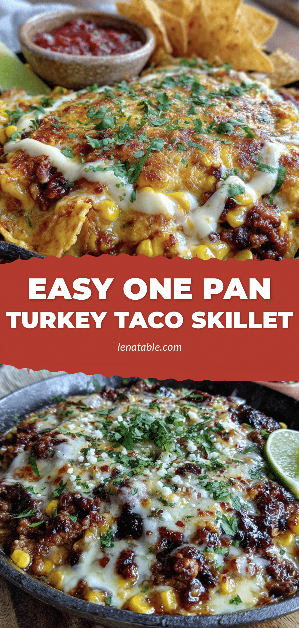 ground turkey taco skillet recipe