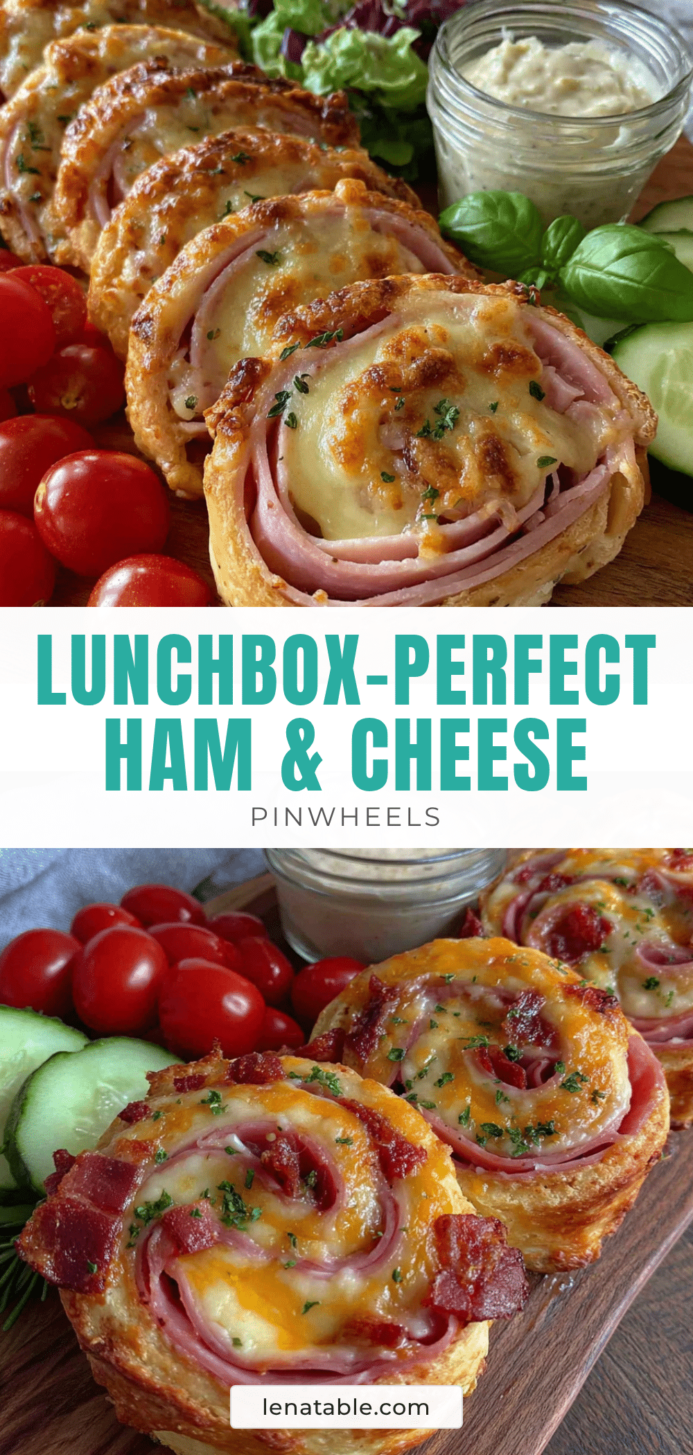 ham and cheese pinwheel roll-ups recipe