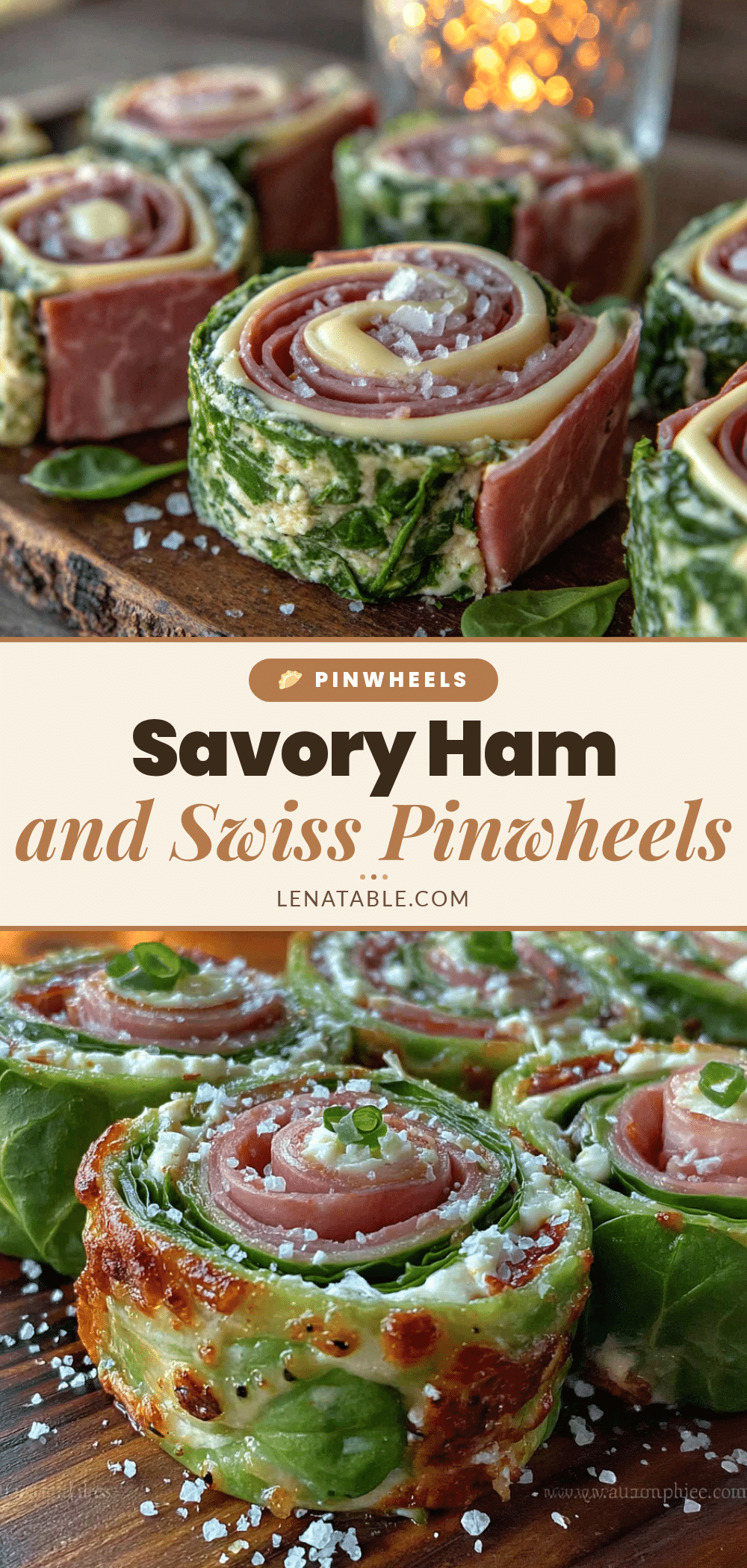 ham and swiss pinwheel appetizers for tailgating recipe