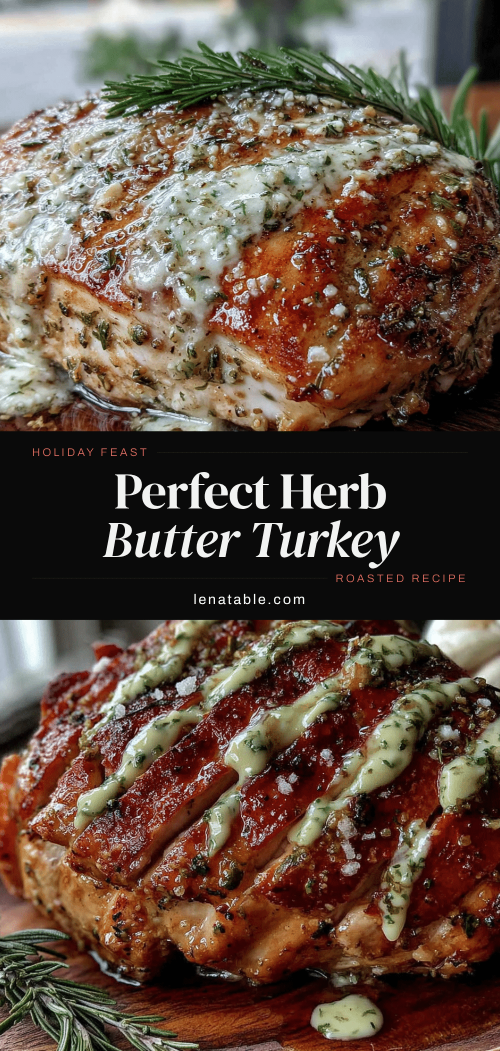 herb butter roasted turkey breast recipe