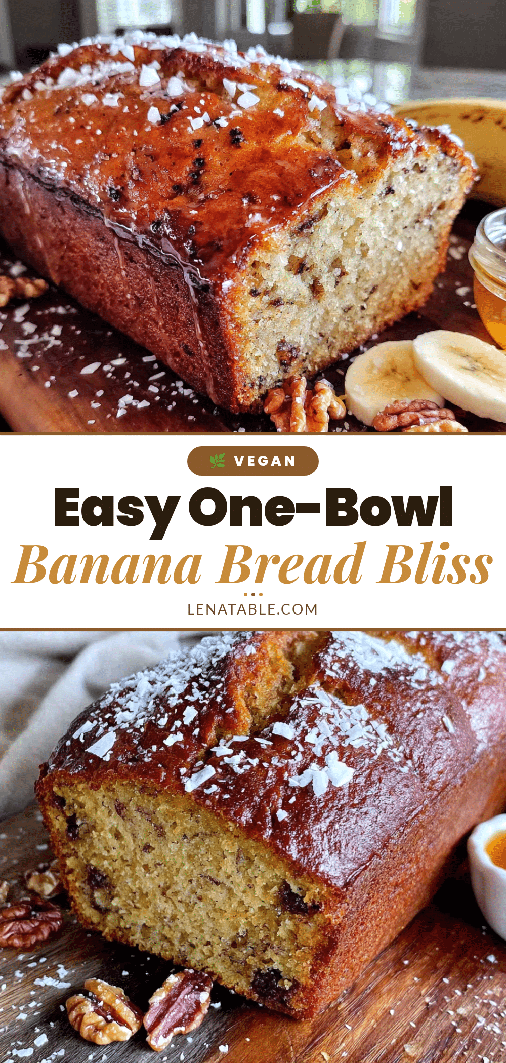 one-bowl banana bread recipe