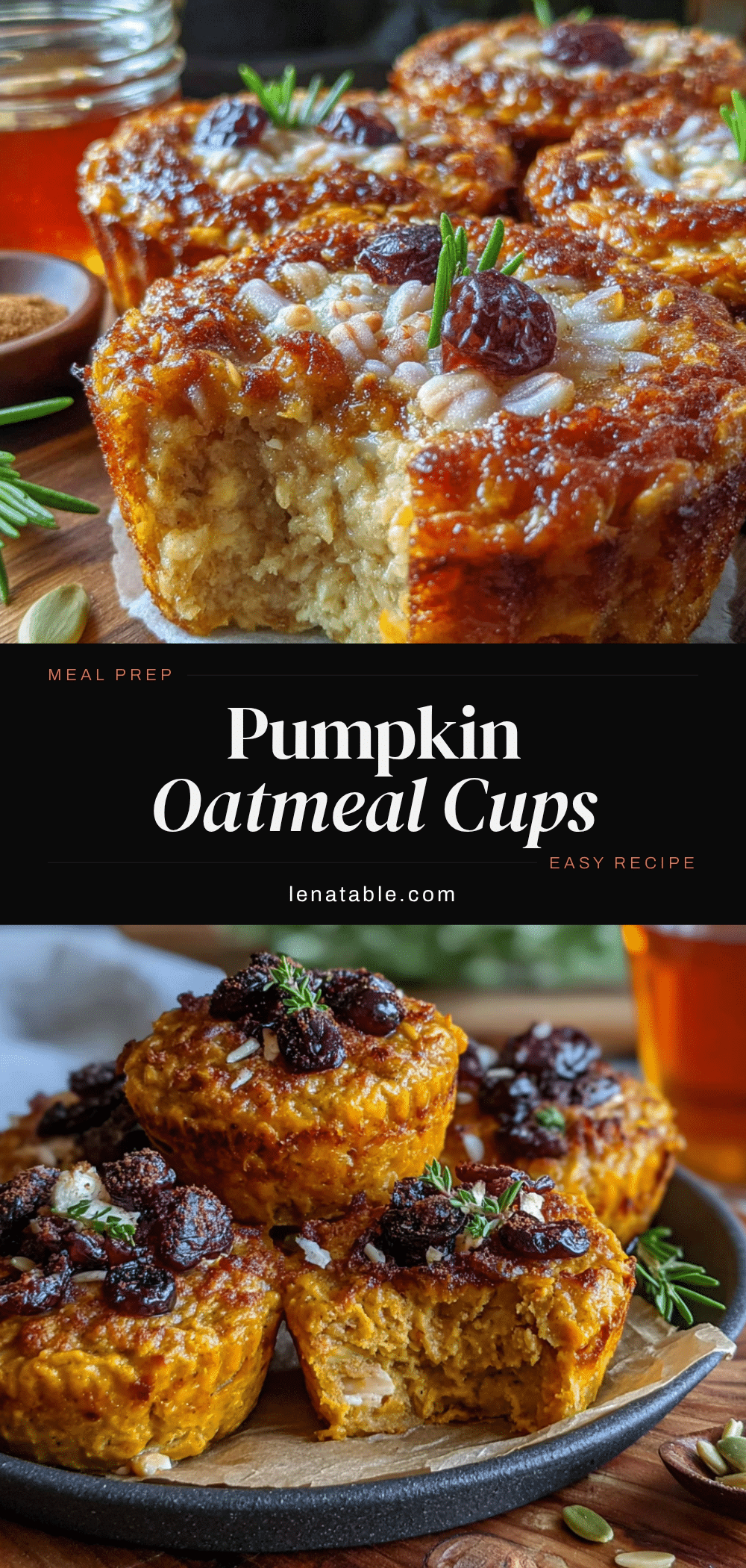 pumpkin baked oatmeal cups recipe