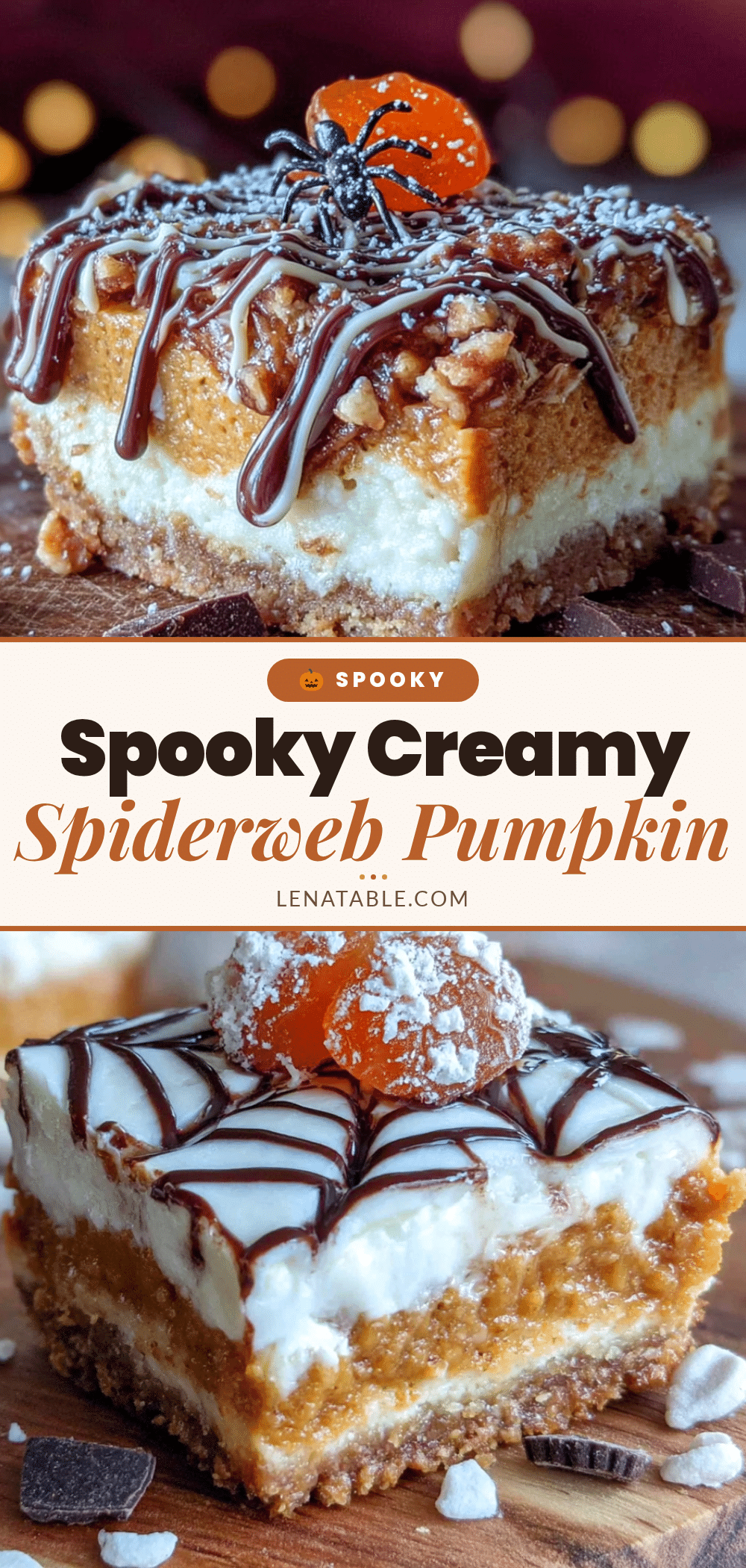Pumpkin Cheesecake Bars recipe