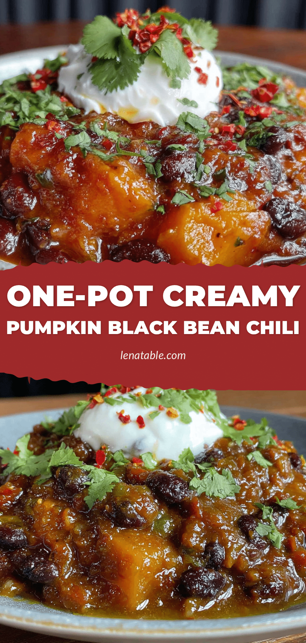 pumpkin chili with black beans recipe