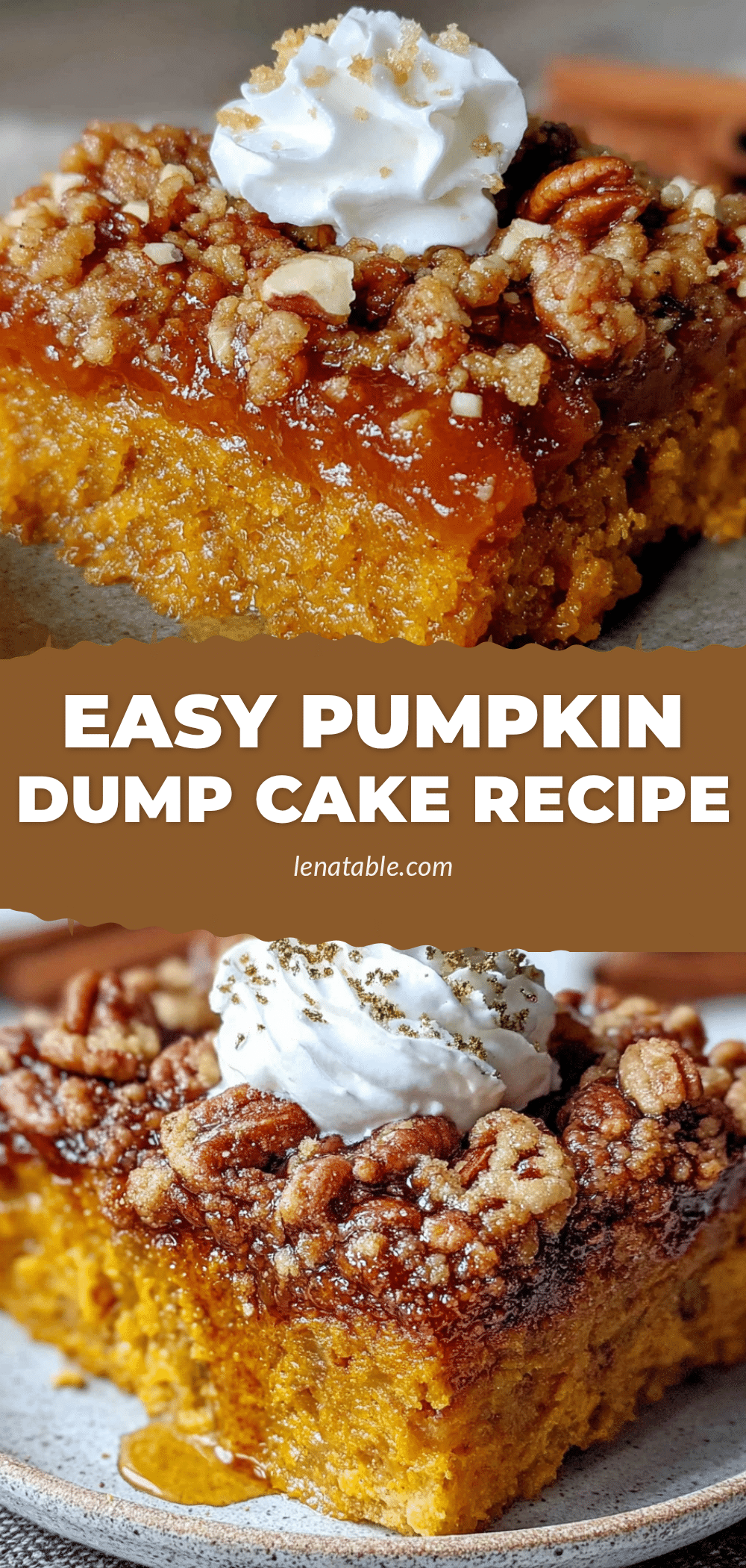 pumpkin dump cake recipe