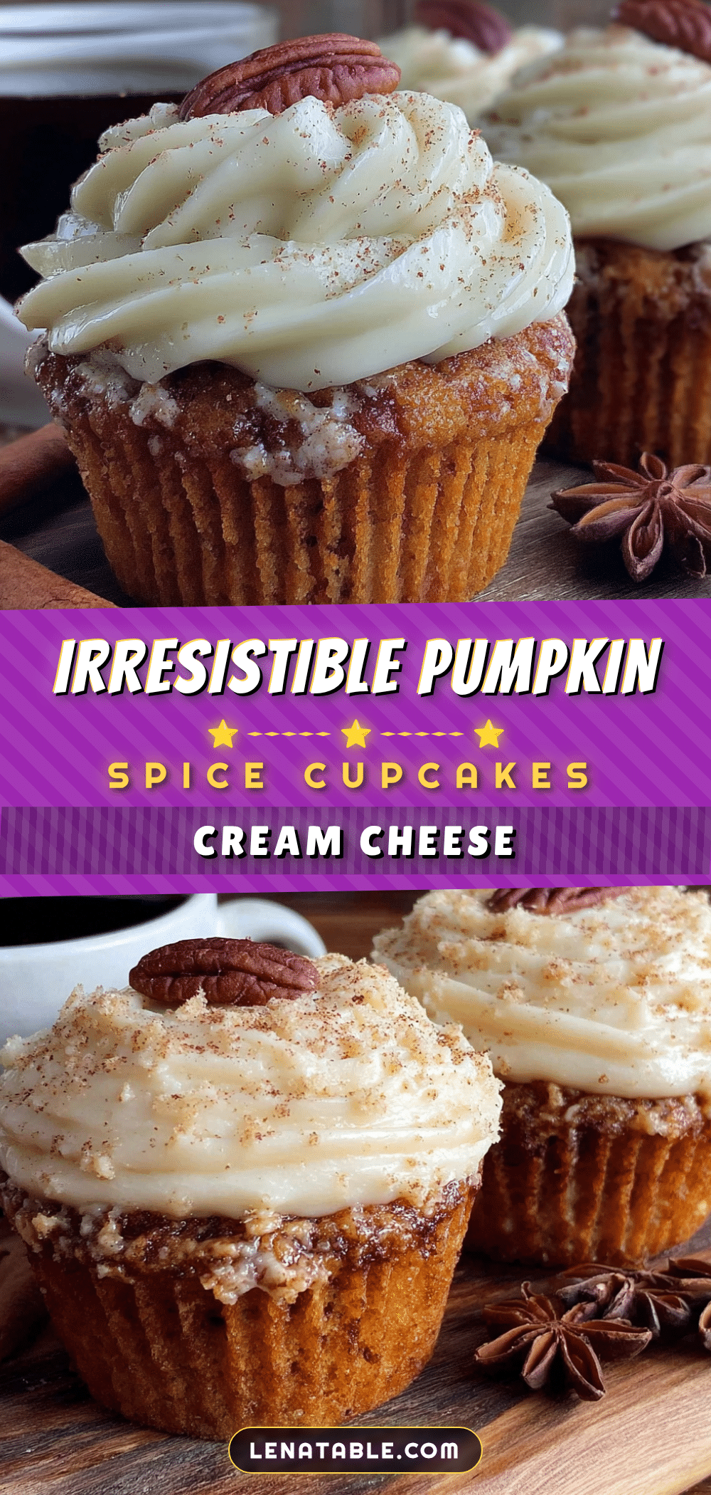 pumpkin spice cupcakes recipe
