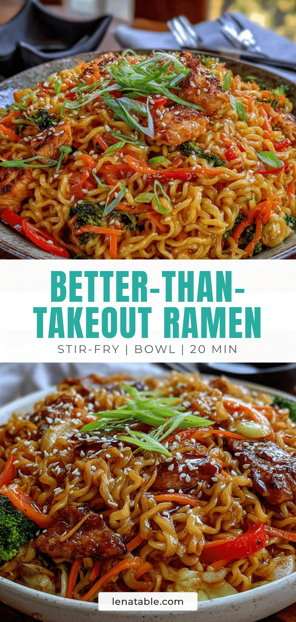 ramen noodle chicken stir-fry recipe