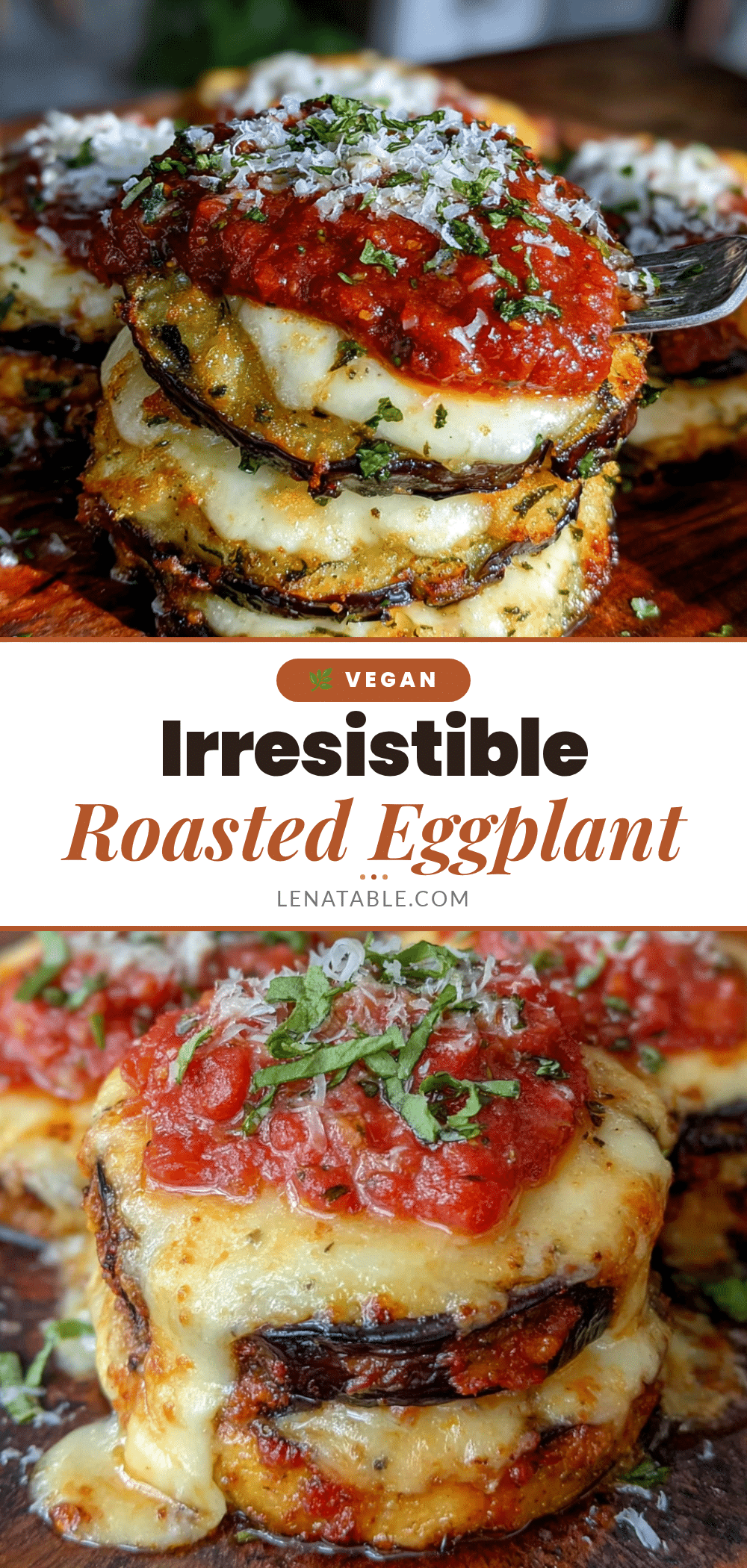 roasted eggplant parmesan recipe