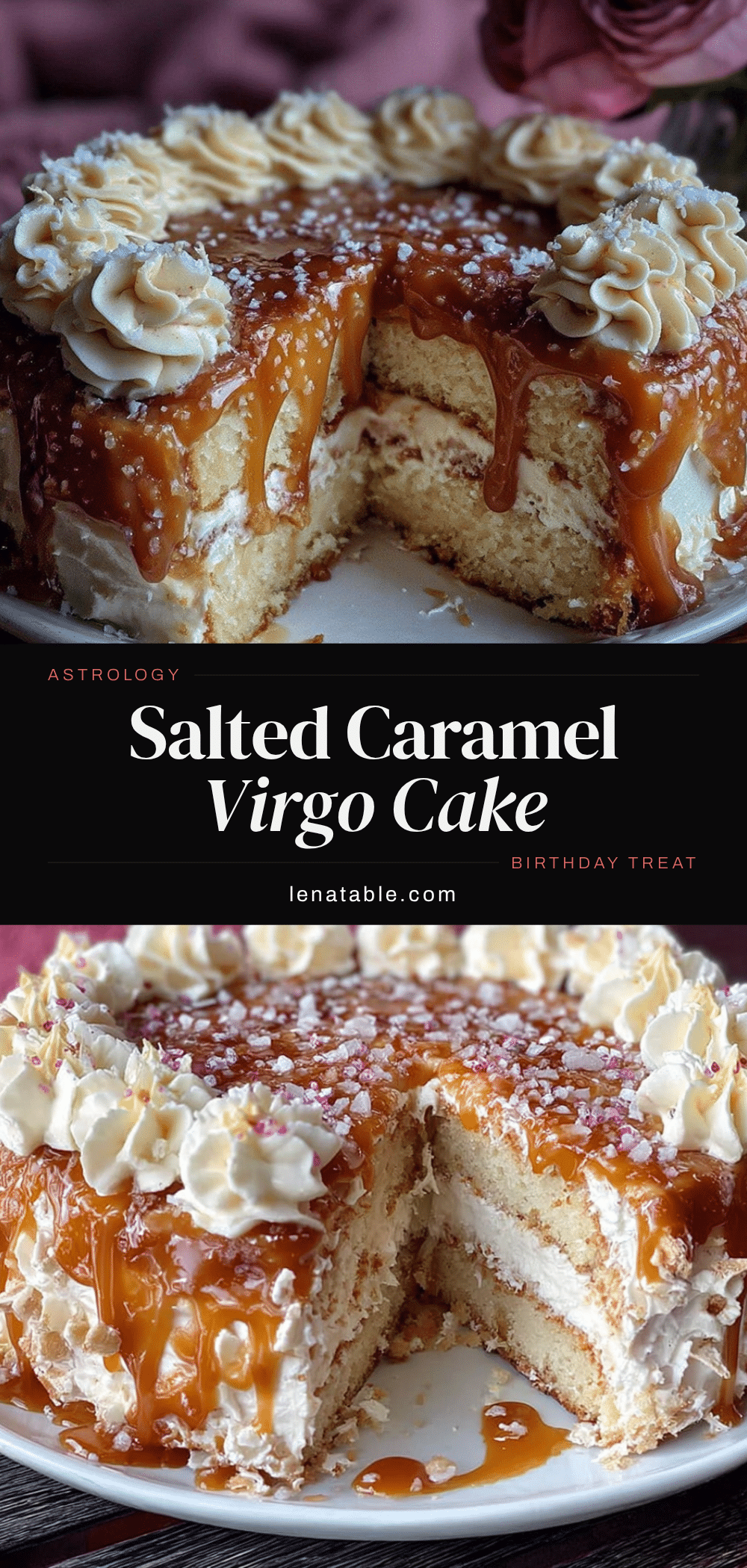 Salted Caramel Birthday Cake recipe