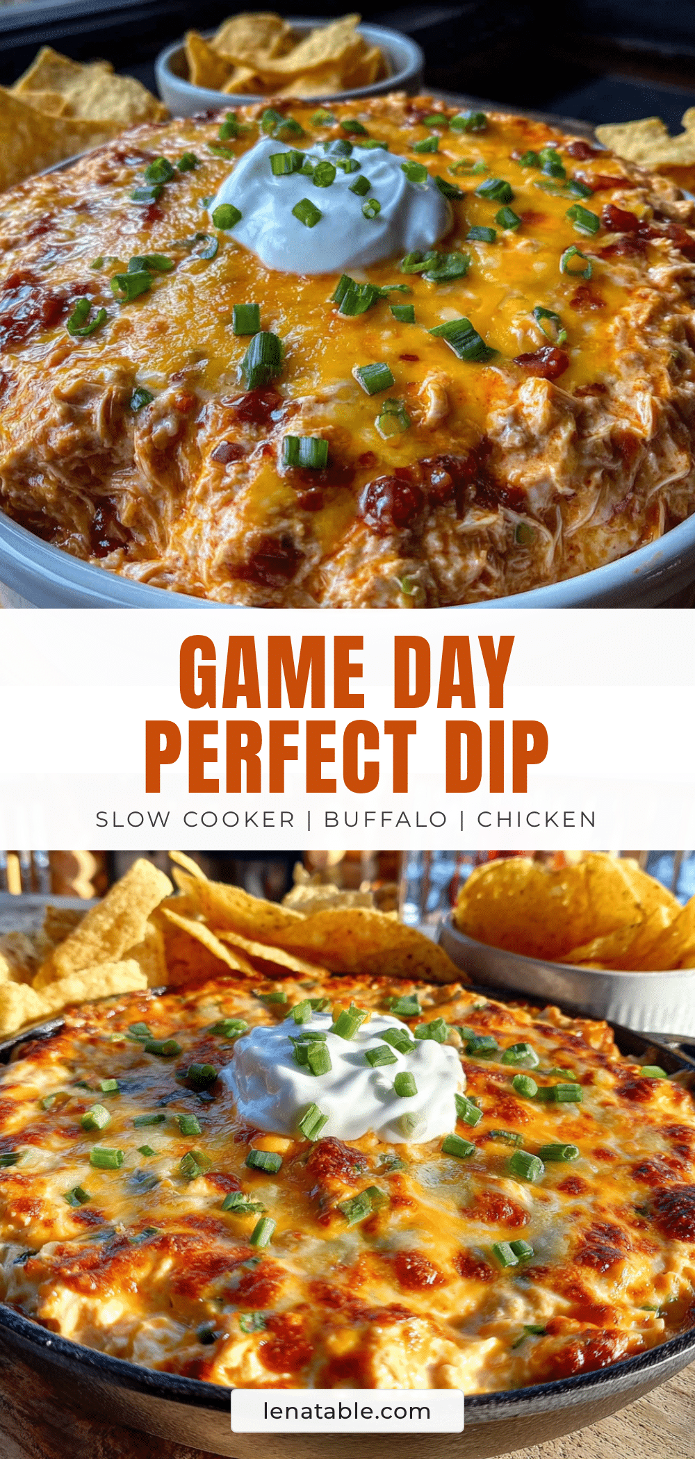slow cooker buffalo chicken dip recipe