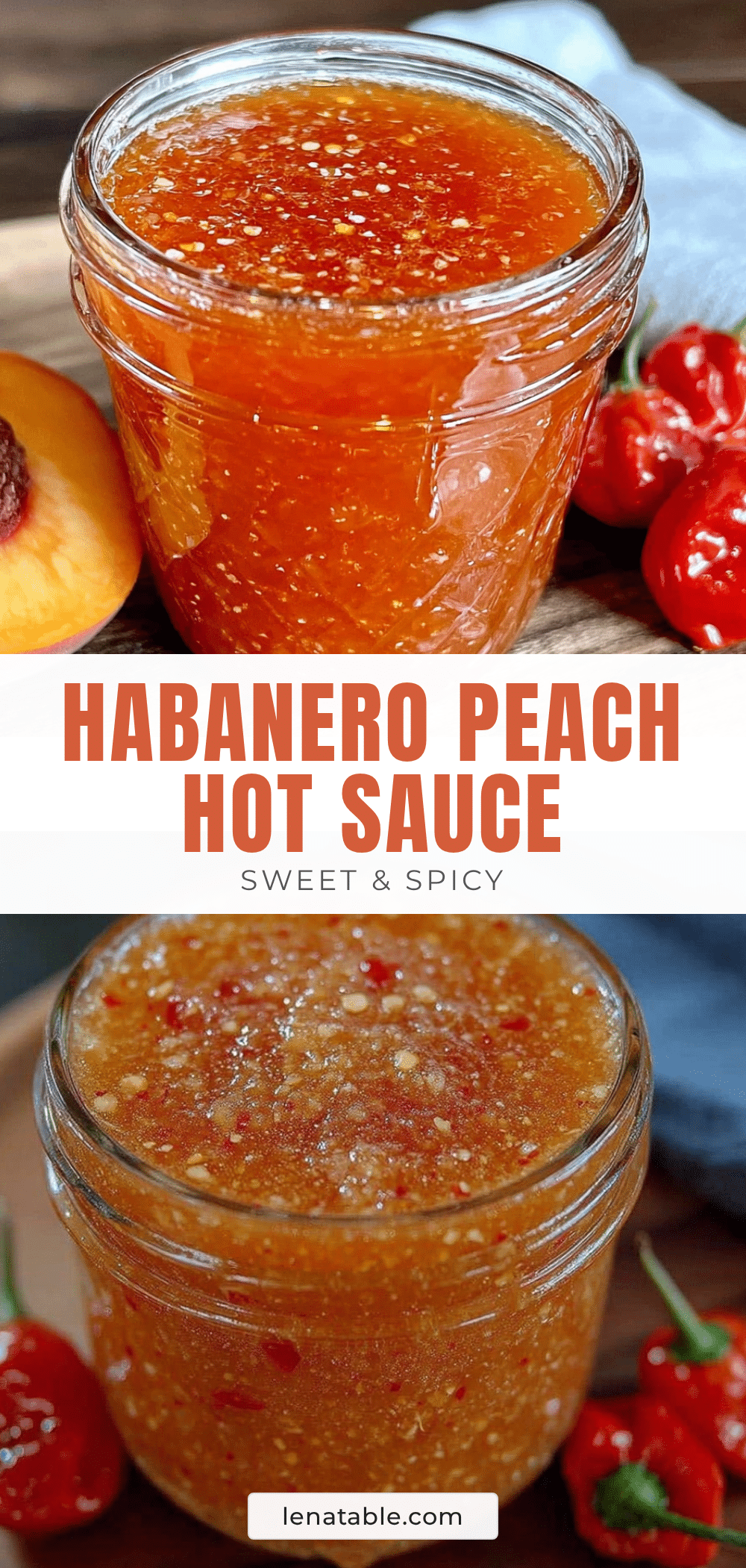 small-batch habanero peach hot sauce recipe