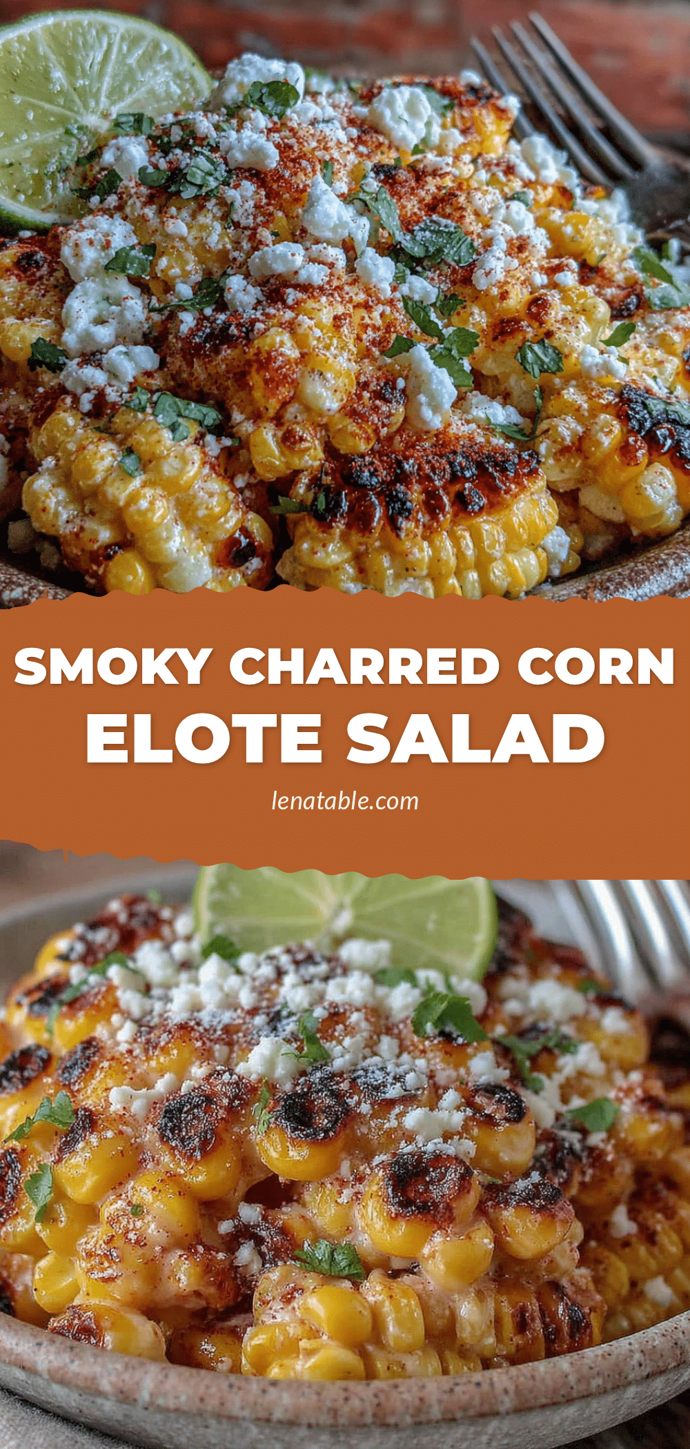smoky charred corn and cotija elote salad recipe