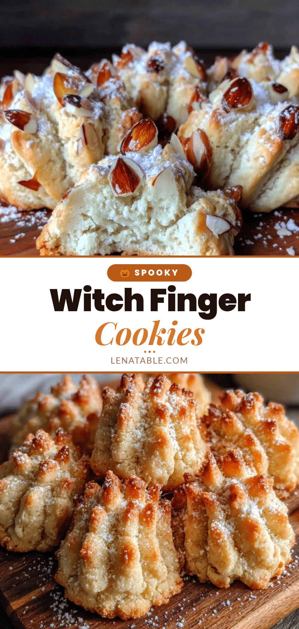 witch finger cookies recipe