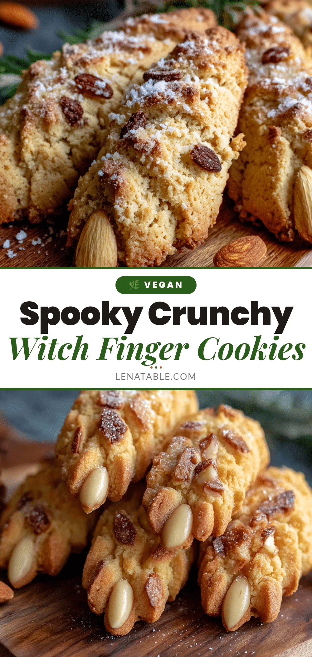 witch finger cookies recipe