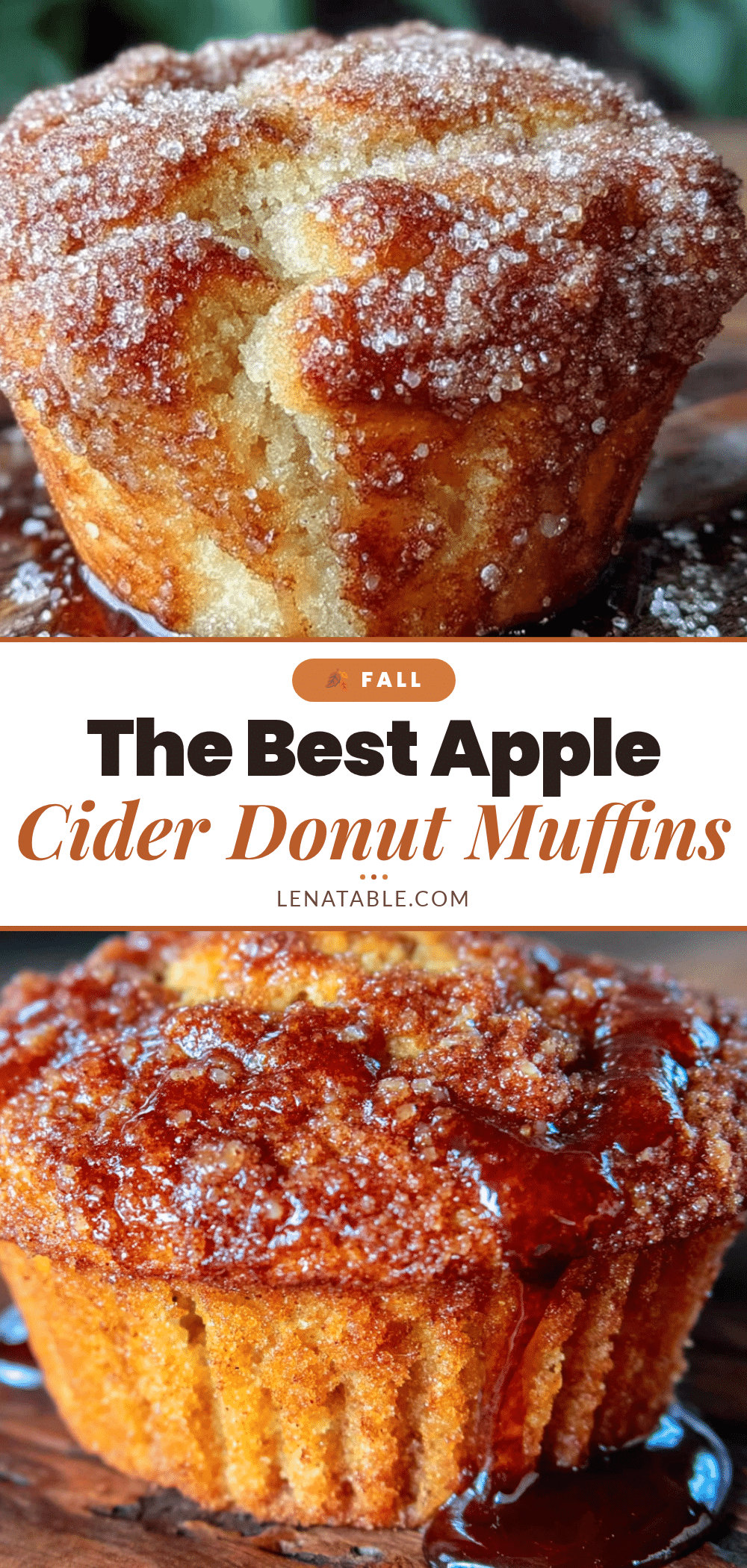 apple cider donut muffins recipe