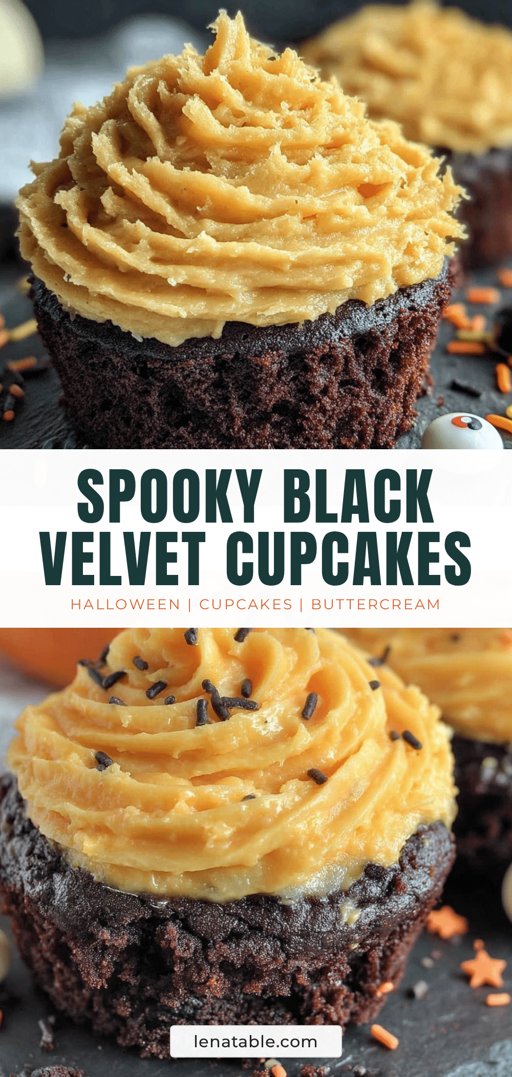 black velvet halloween cupcakes recipe