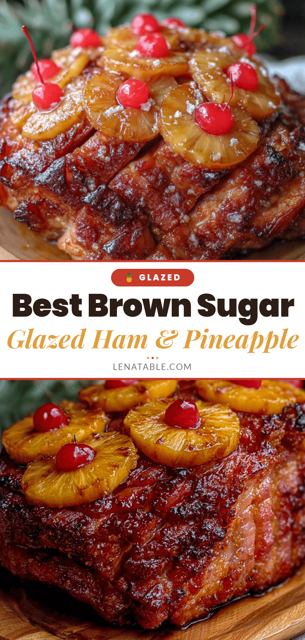 brown sugar glazed ham with pineapple recipe