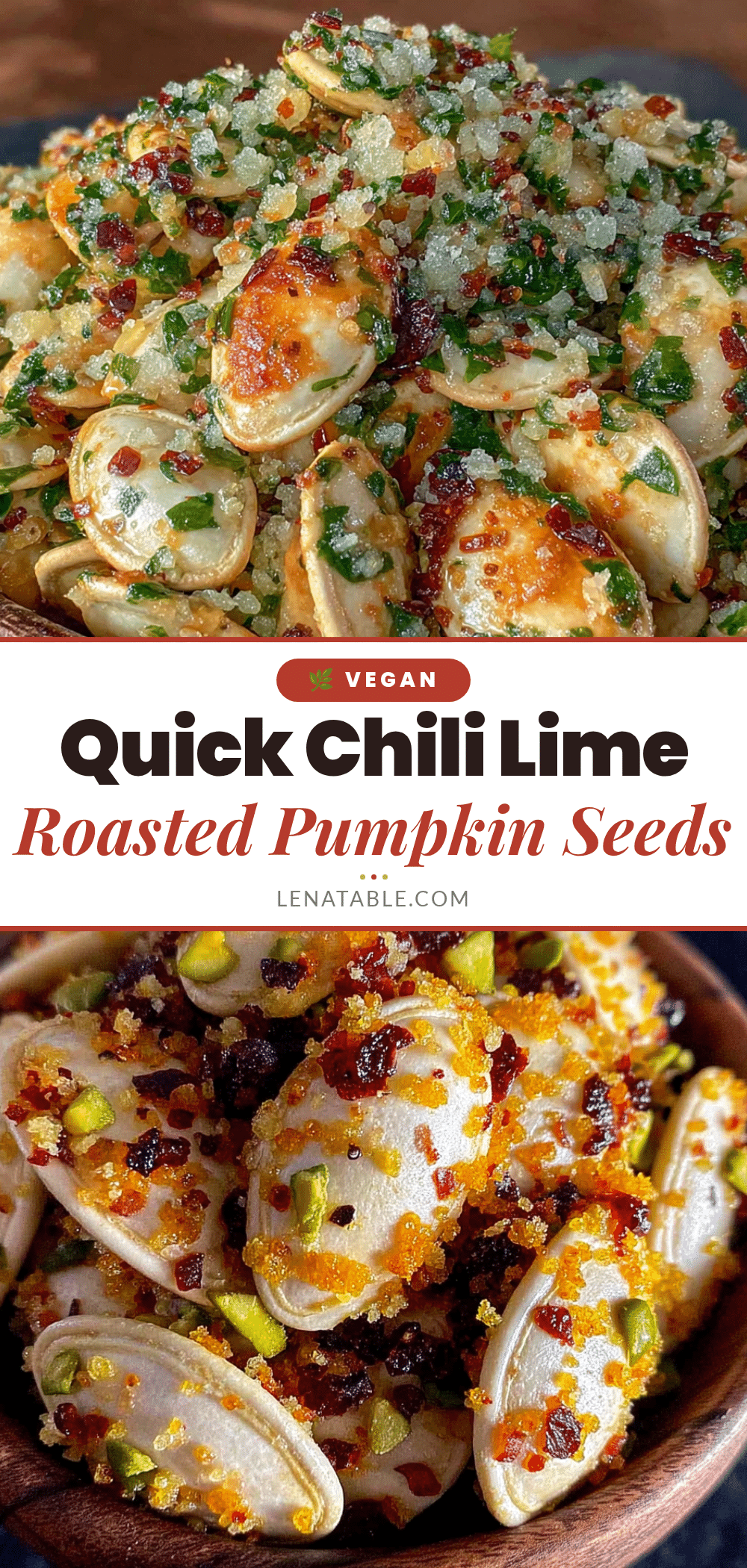 chili lime roasted pumpkin seeds recipe