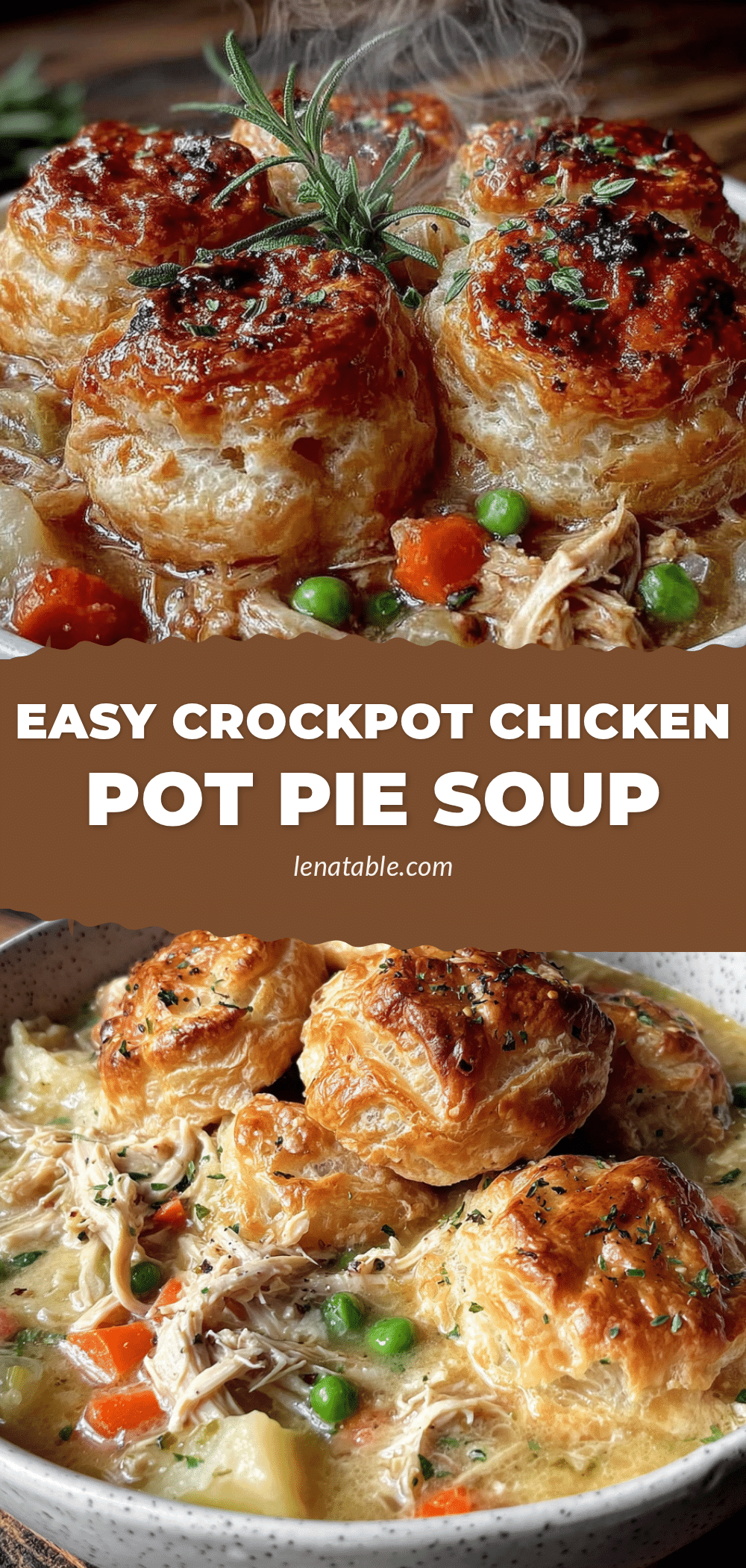 crockpot chicken pot pie soup recipe