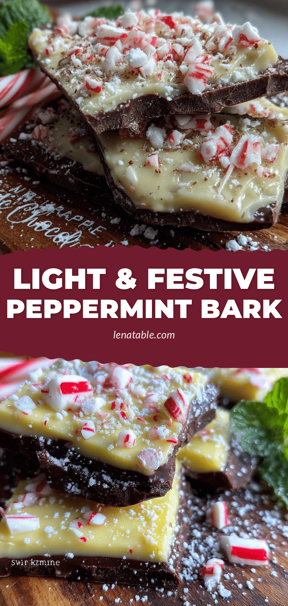 easy homemade peppermint bark with dark chocolate recipe