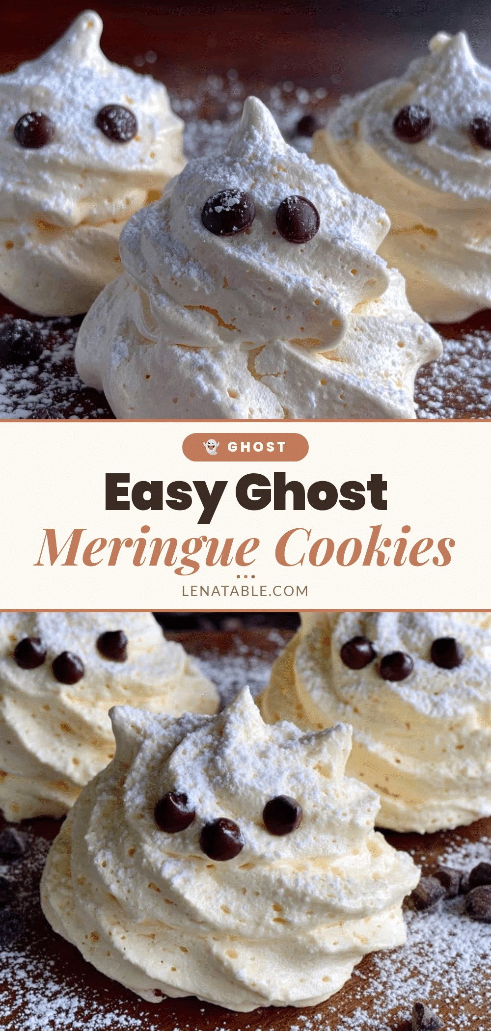ghost meringue cookies recipe