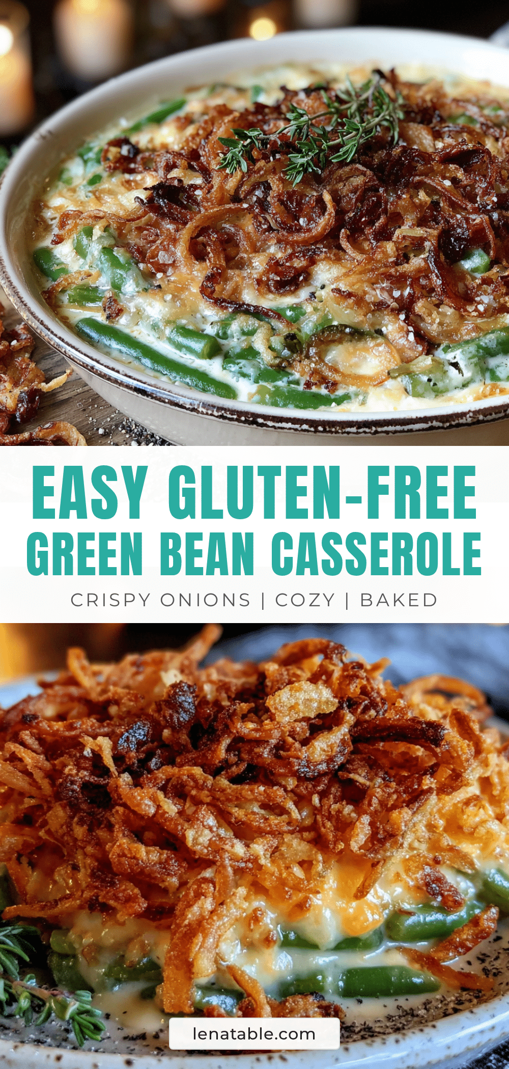 gluten-free green bean casserole recipe