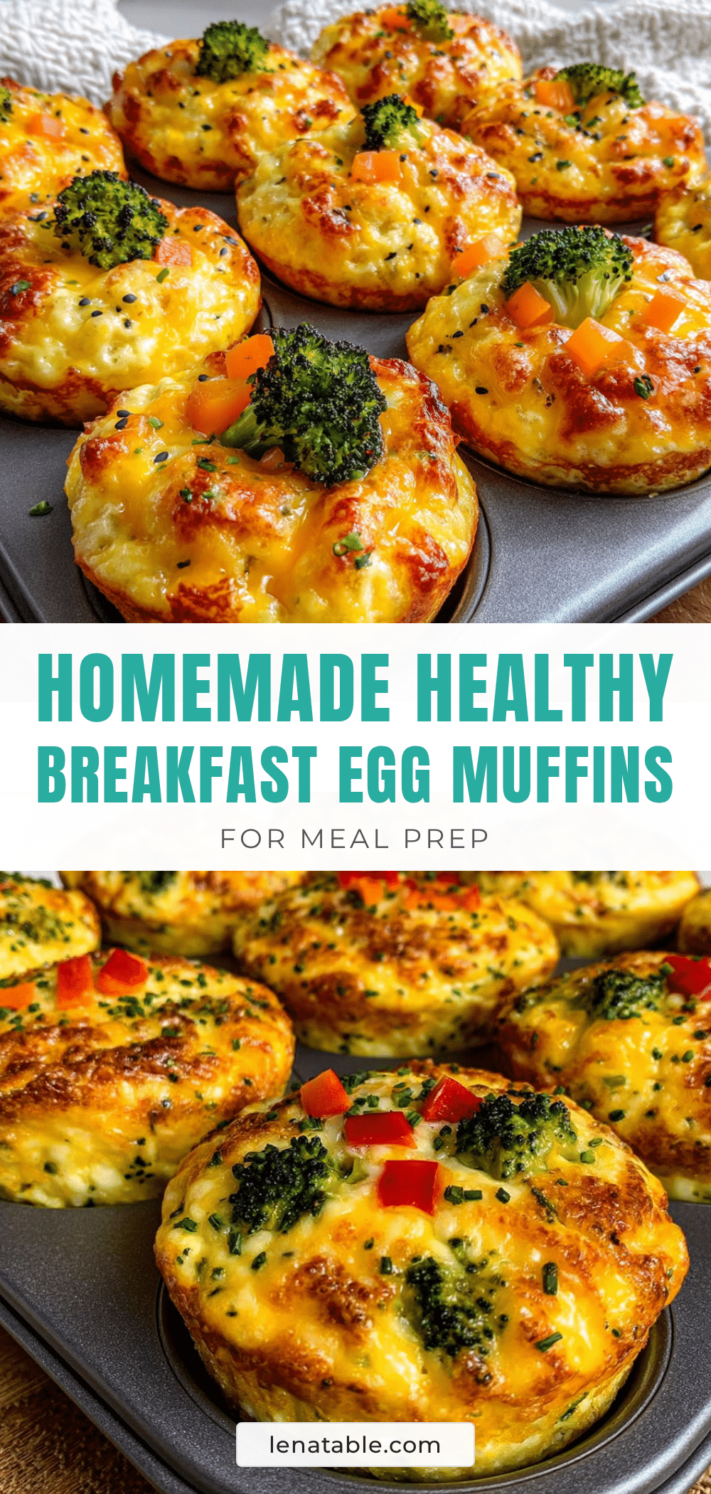 healthy breakfast egg muffins recipe